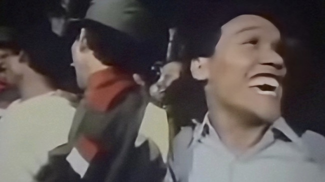 Cuplikan adegan lagu Genjer-genjer di film Penumpasan Pengkhianatan G30S PKI. [Istimewa]